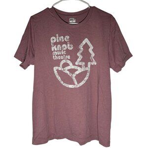 Made In Detroit Pine Knob Music Theatre Graphic Tee L 50% Cotton 50% Poly Short
